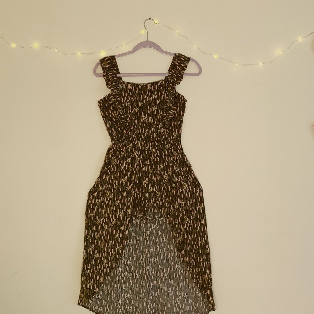 Cute olive Skort Romper